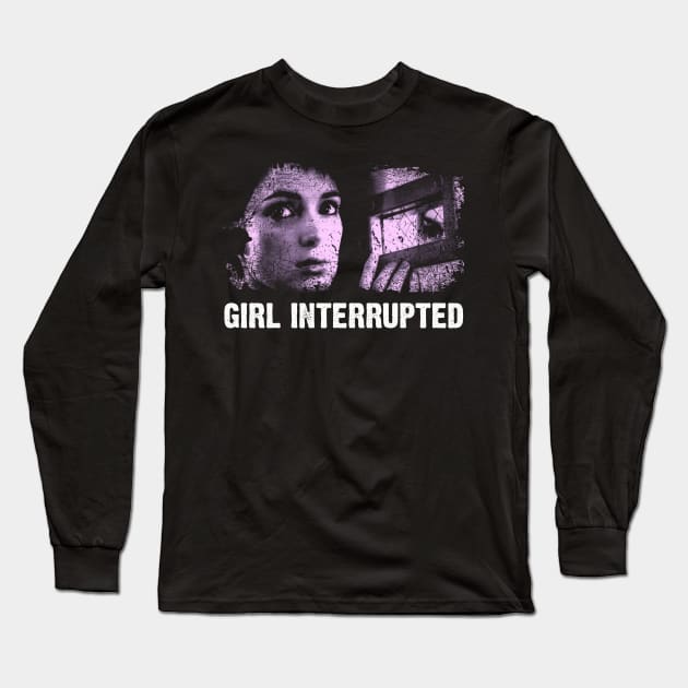 Intricate Mindscape Girl Interrupted S Compelling Tale Long Sleeve T-Shirt by Church Green